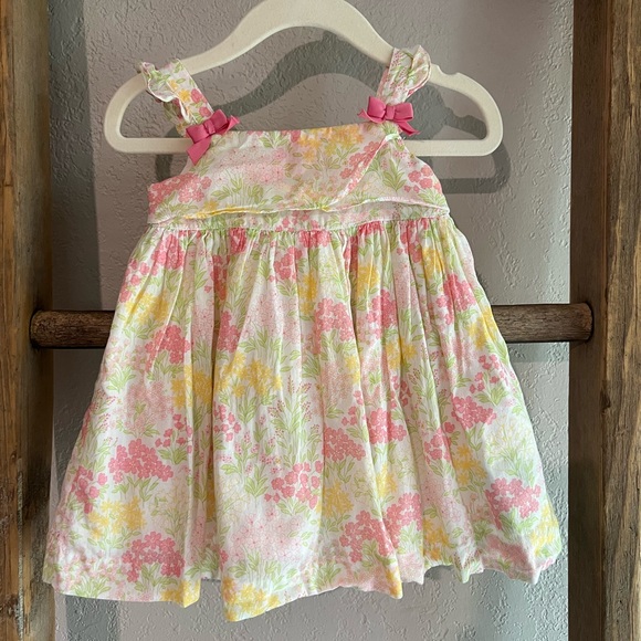 Janie and Jack Floral Bee Dress - Picture 2 of 6